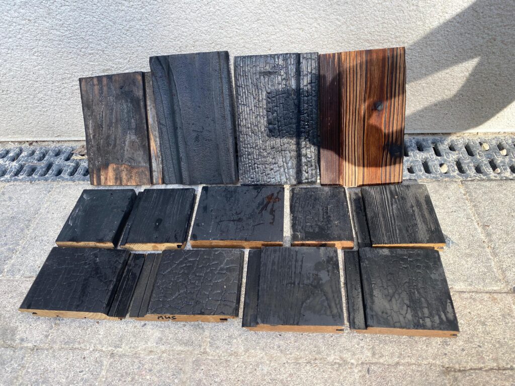 Yakisugi cladding